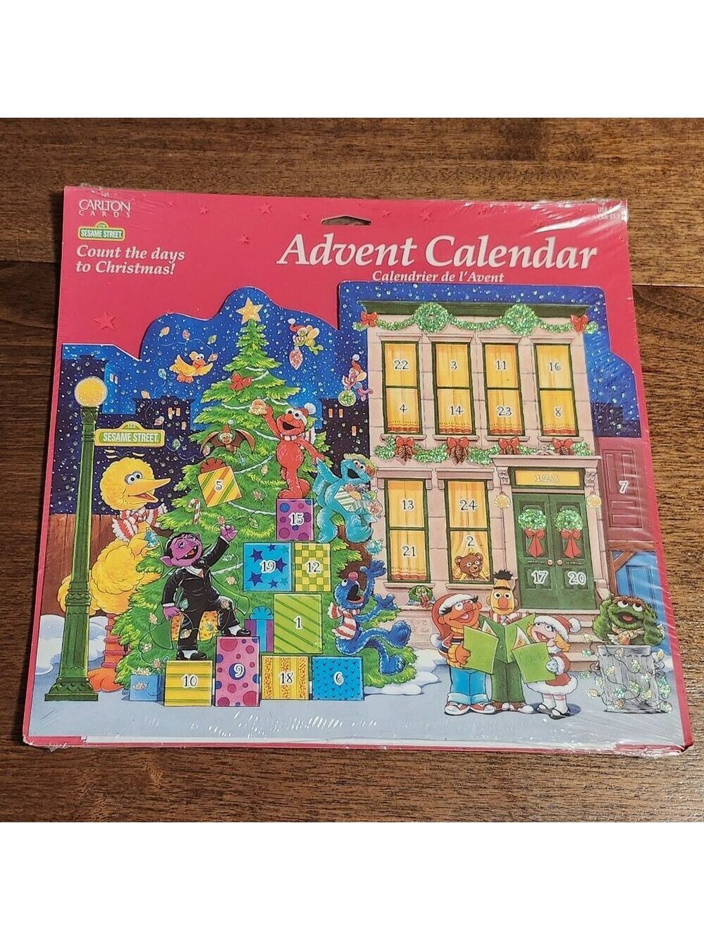 2001 VINTAGE Sesame Street Advent Calendar